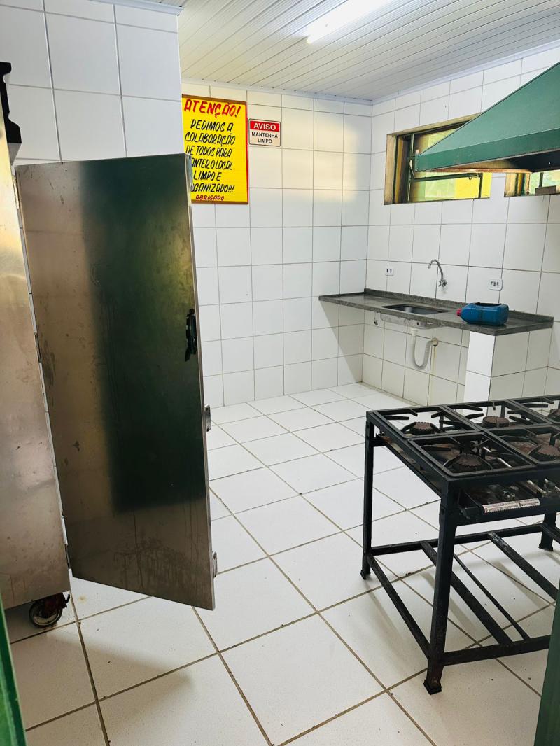 Cozinha do salão de baixo