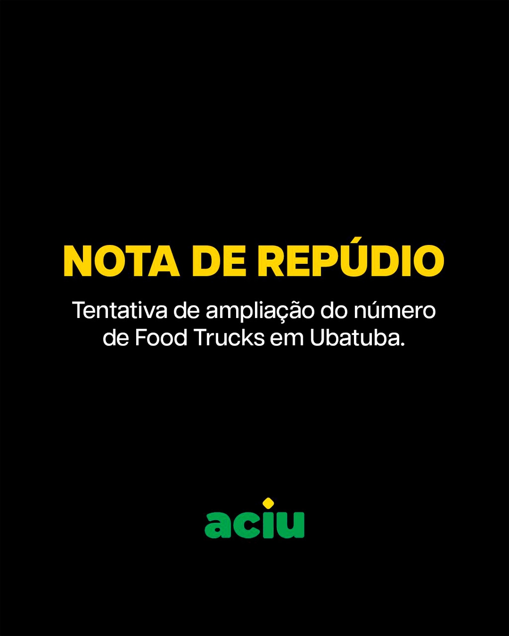 Notícia: Nota de Repúdio
