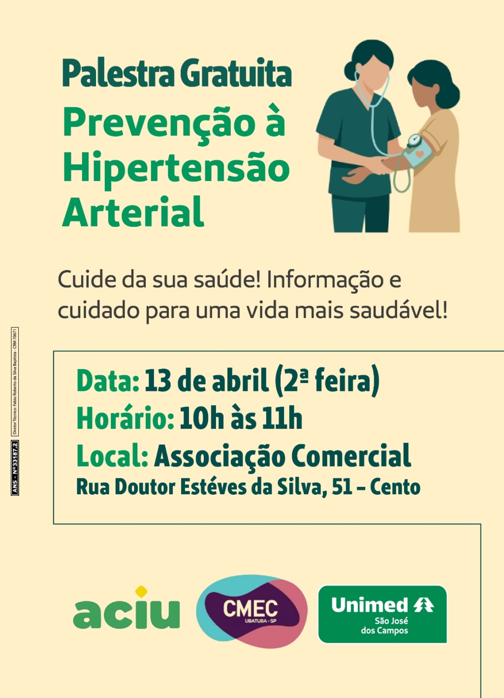 Notícia: Palestra gratuita