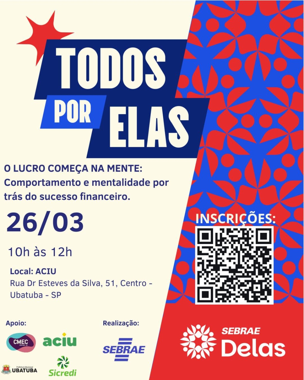 Notícia: Pela primeira vez em Ubatuba, vem aí o Todos Por Elas