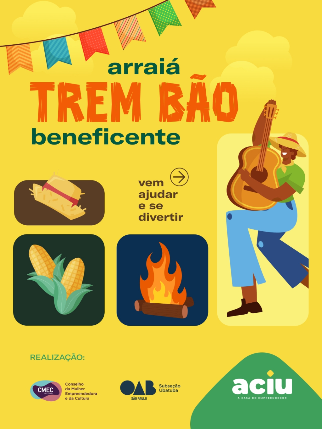 Notícia: Arraiá Beneficente