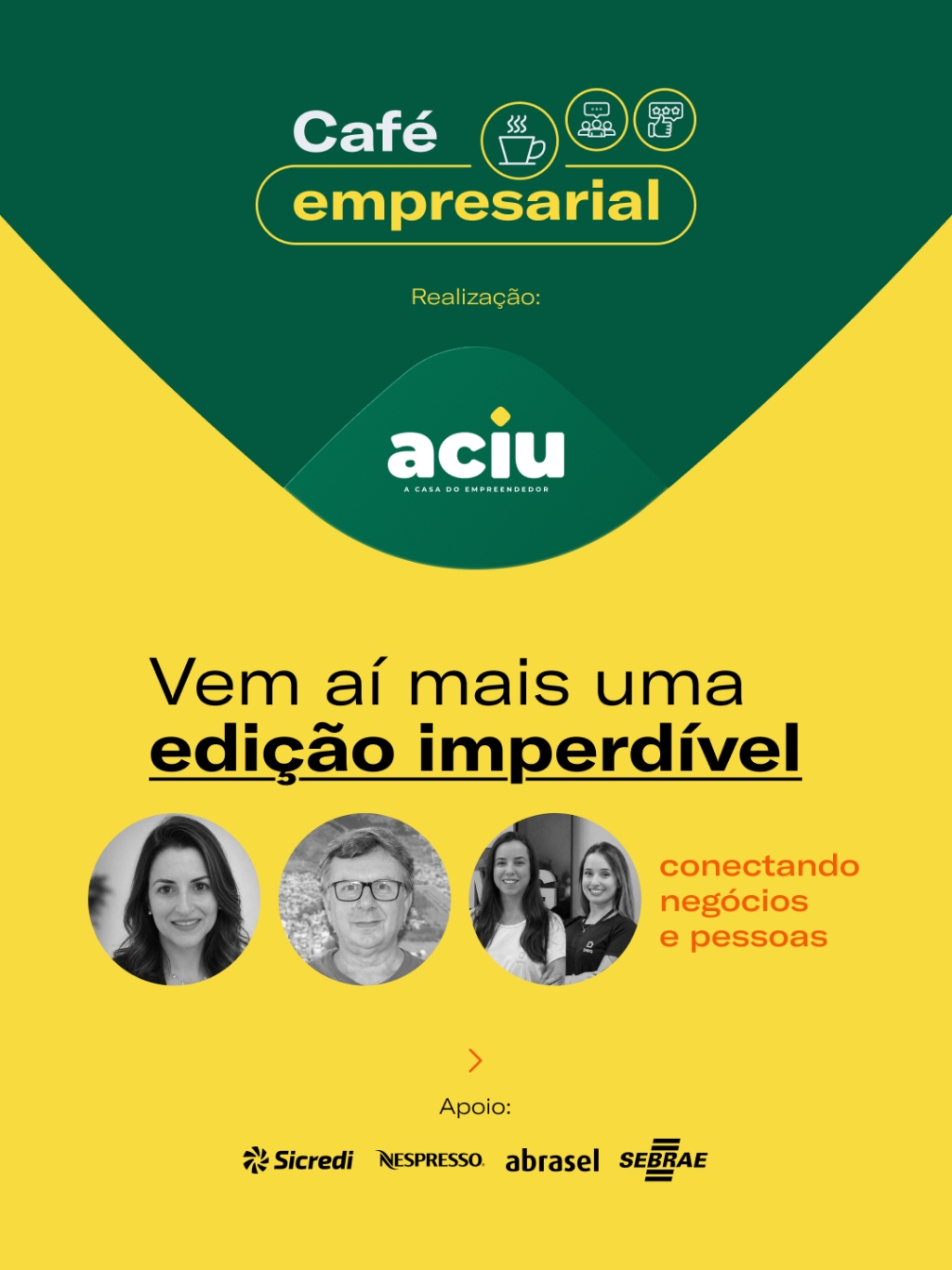 Notícia: Café empresarial imperdível: Segurança e Saúde no trabalho em foco