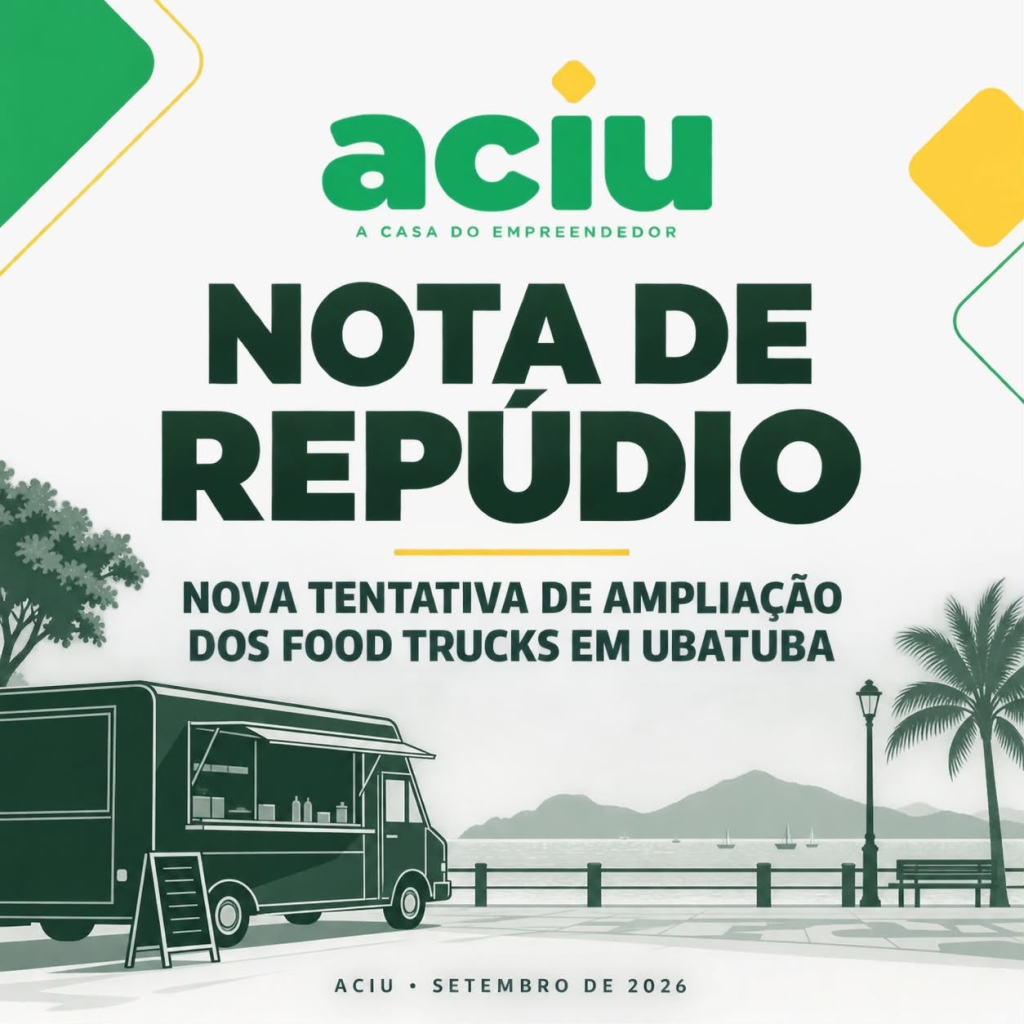 Notícia: NOTA DE REPÚDIO – AMPLIAÇÃO DOS FOOD TRUCKS EM UBATUBA